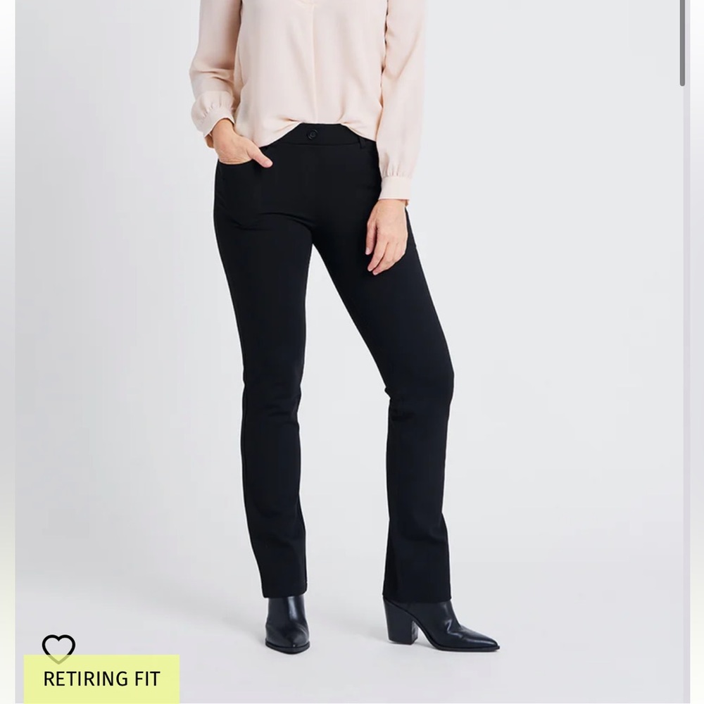 Betabrand Straight-Leg | 7-Pocket Dress Pant Yoga Pants